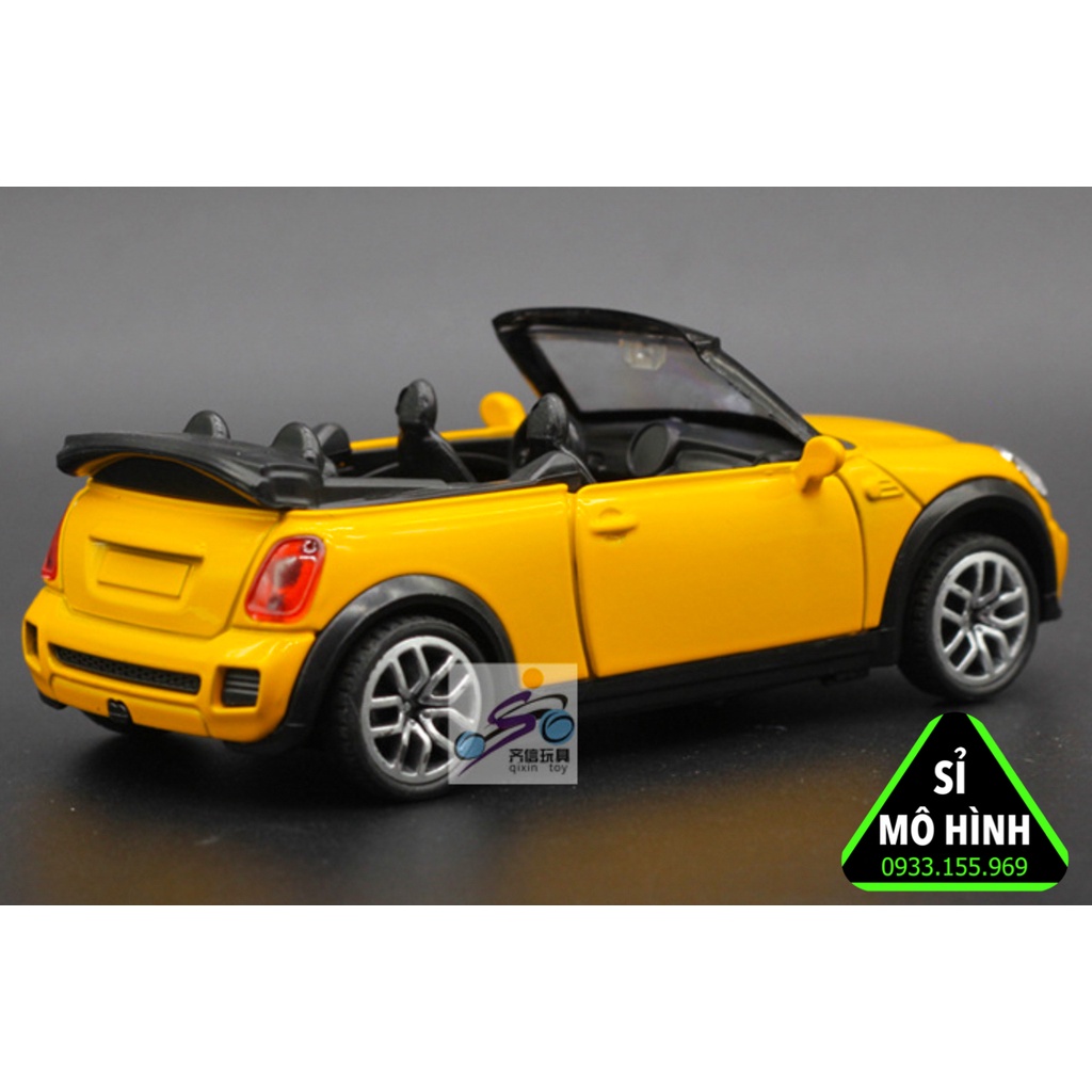 Mô hình xe mui trần sedan Mini Cooper 1:36