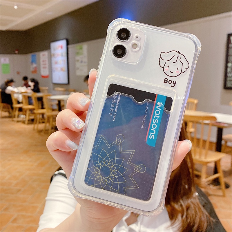 Ốp điện thoại iphone trong túi đựng thẻ ảnh icon 6/6s/6plus/6splus/7/7plus/8/8plus/xs/11/12/13/14/pro/max/plus/promax TT