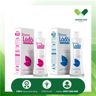 ! Dung dịch vệ sinh Shema Lá Đôi 100ml, 200ml [Shima, sema, shemar]