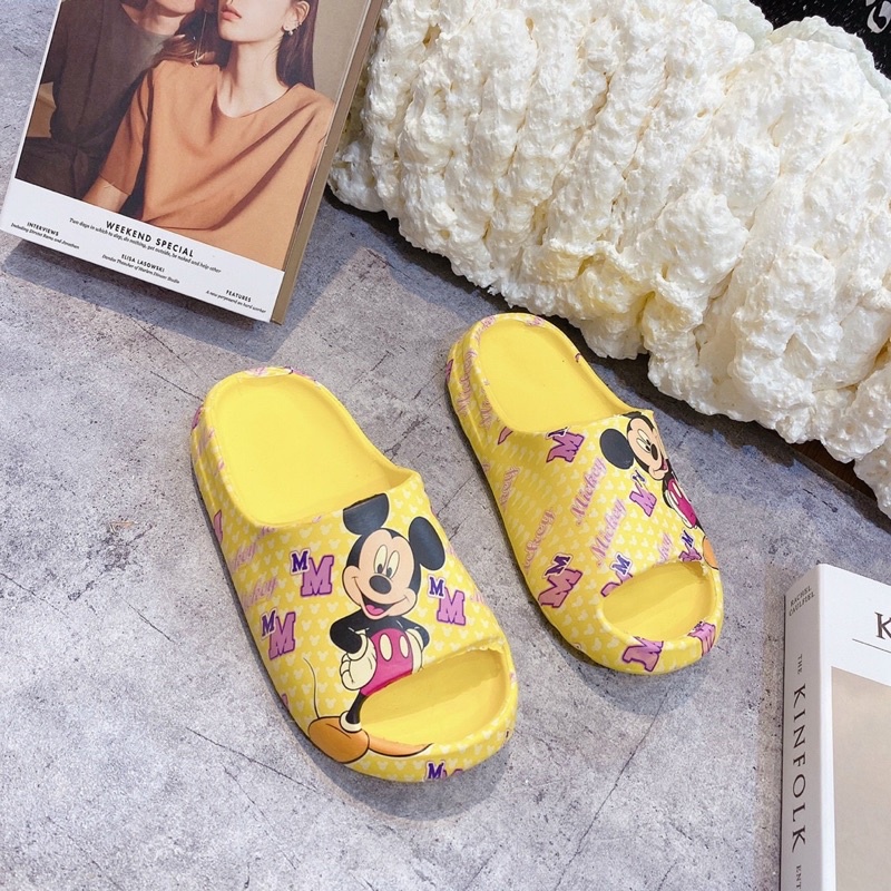 DÉP ĐẾ LÕM IN HÌNH MICKEY SIÊU CƯNG