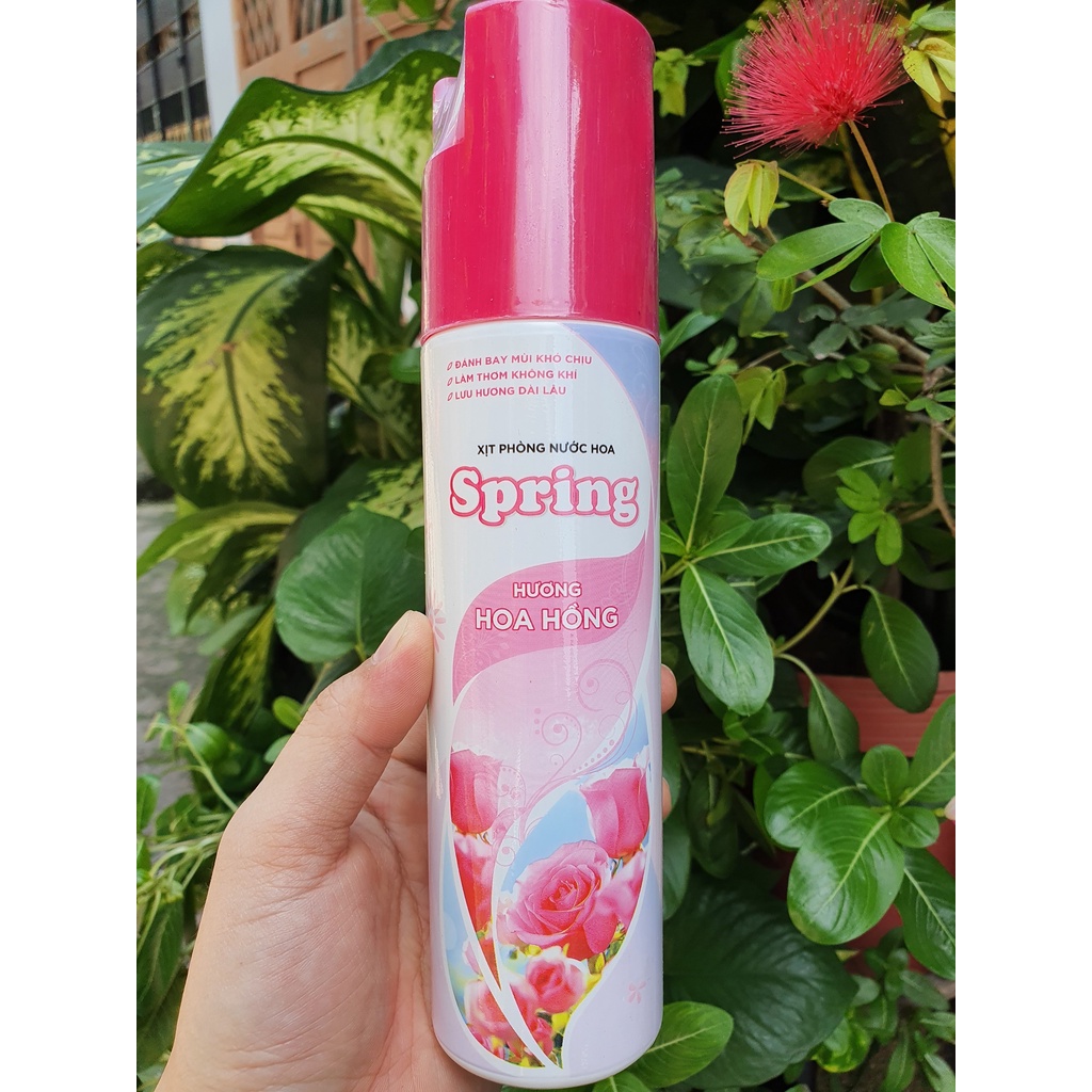 Xịt phòng SPRING 225ML được chọn mùi