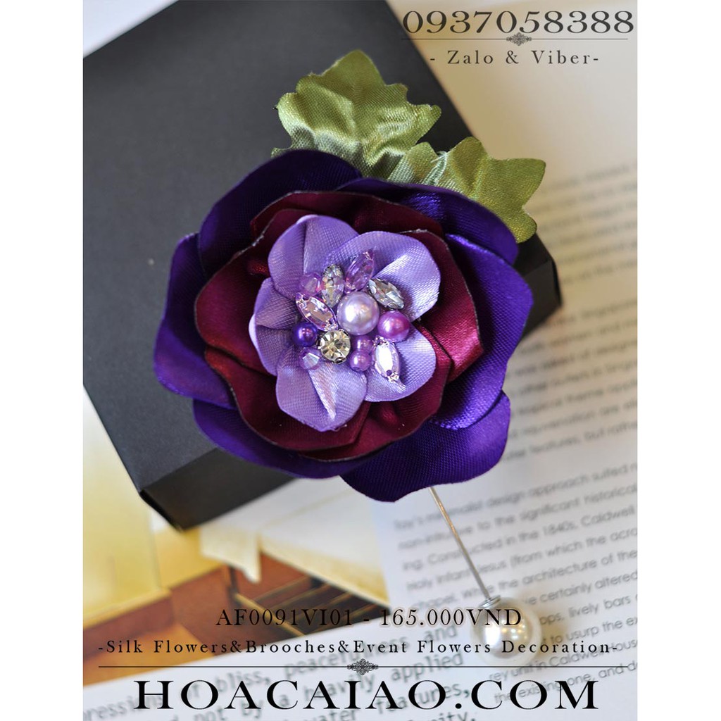 Hoa cài áo AF0091VI01