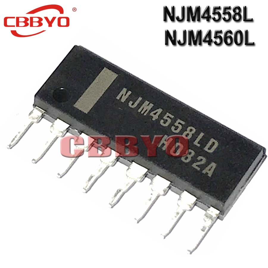 Set 5 Linh Kiện Điện Tử NJM4558L NJM4560L NJM4558 NJM4560 4558L 4560L Mới