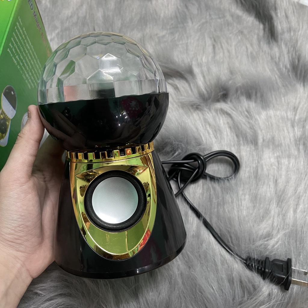 Đèn Led Vũ Trường Xoay Nhiều Màu Cảm Biến Theo Nhạc Có Loa Kết Nối Bluetooth - Đèn Sân Khấu, Phòng Bay Phòng Karaoke