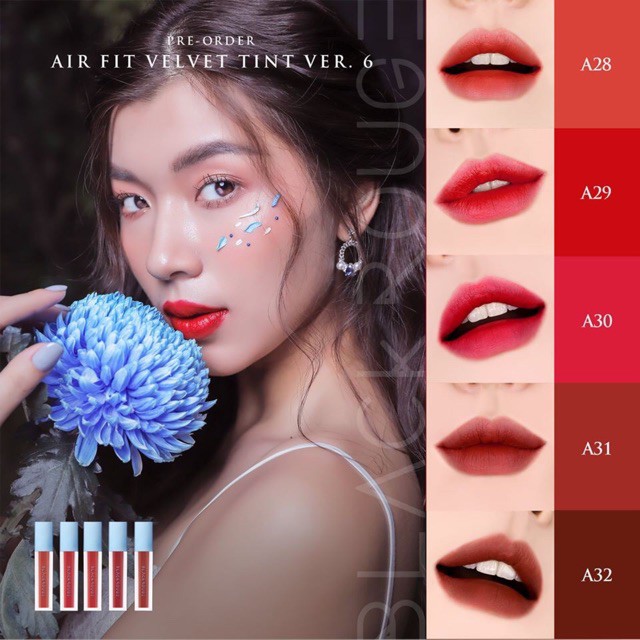 (A28 đến A32) Son Black Rouge Air Fit Velvet Tint