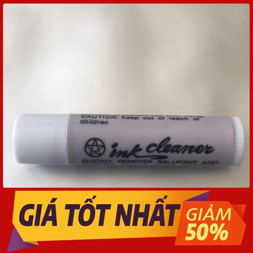 Dụng cụ tẩy mực bút bi trên vải không tặng đèn ngủ