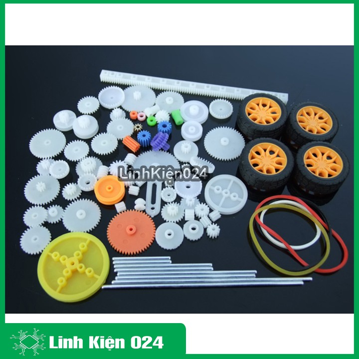 Bộ Bánh Răng Nhựa 78 Chi Tiết
