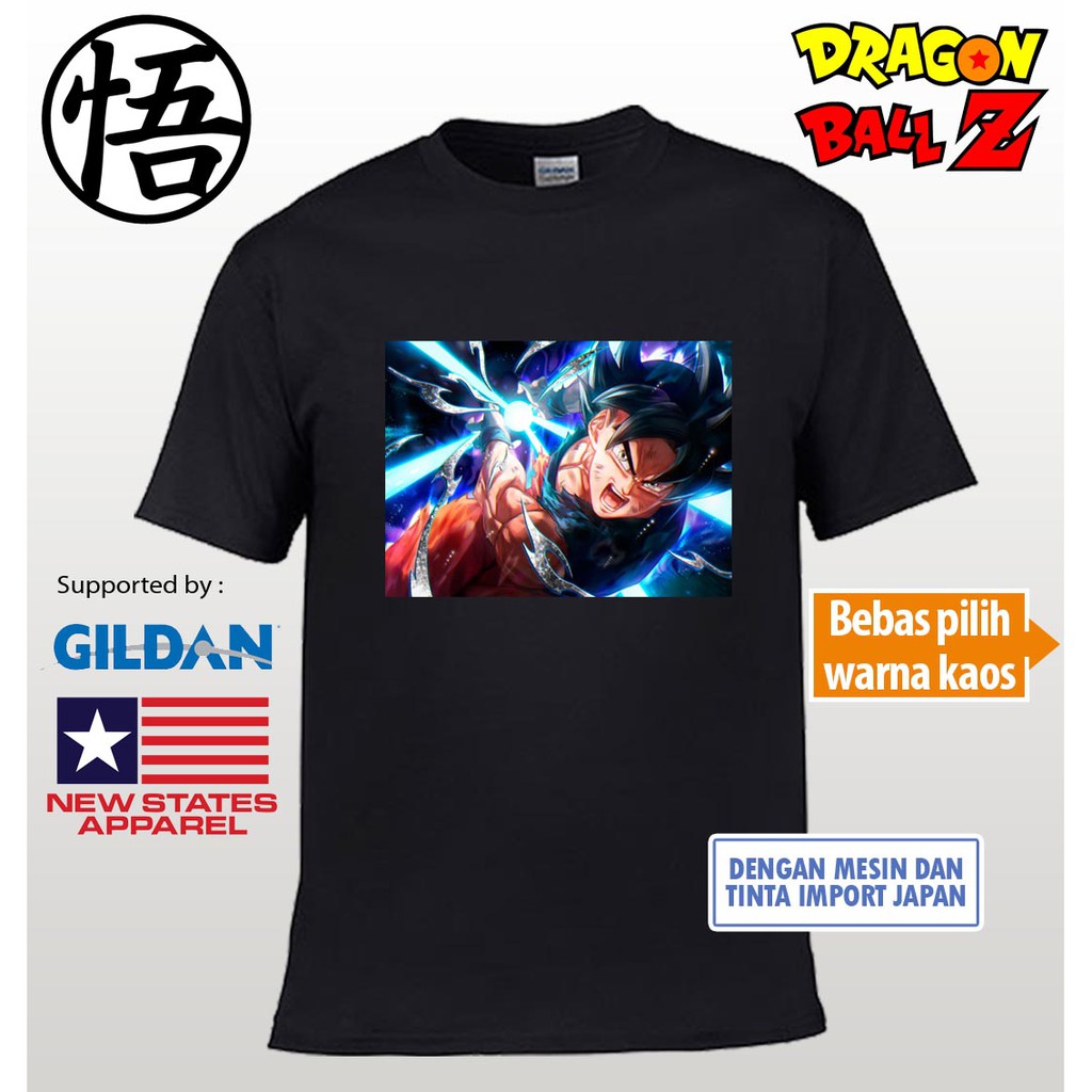 Áo Thun Họa Tiết Dragon Ball Z Kai Super 50 Goku