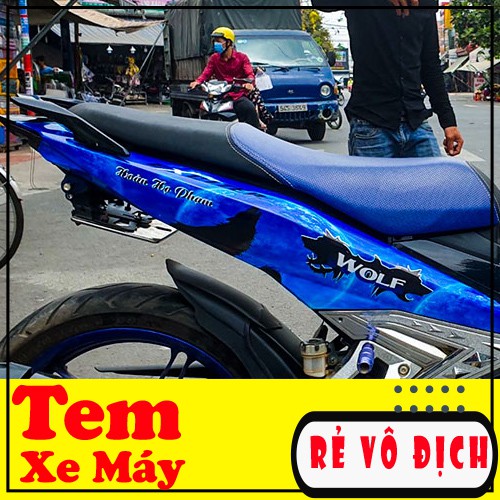 Tem Trùm Exciter 150 🍀FREEESHIP 🍀 Sói Hoang