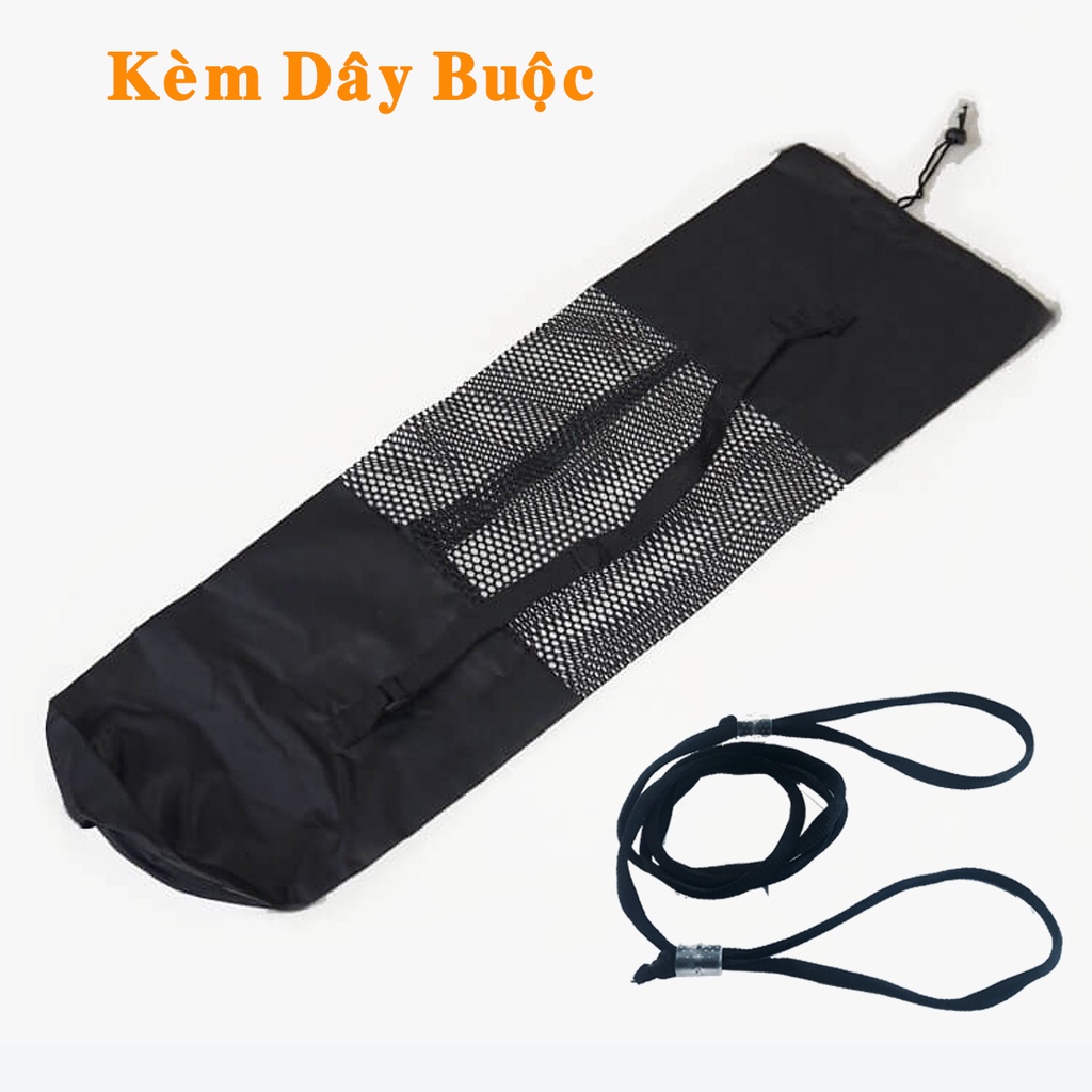 Túi Đựng Thảm Yoga Cao Cấp Lưới – Kèm Dây Buộc Thảm Tập Yoga Túi Lưới Đựng Thảm Hãng Amalife