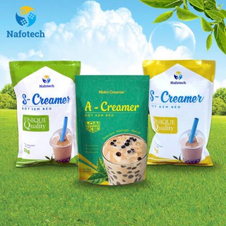 BỘT KEM SỮA S-CREAMER 1KG pha trà sữa