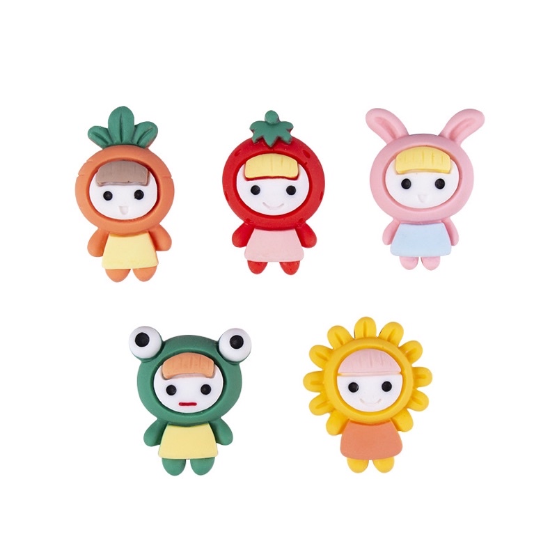 Sticker 3D cute, nhãn dán 3d, decor điện thoại, bình nước, đồ cute