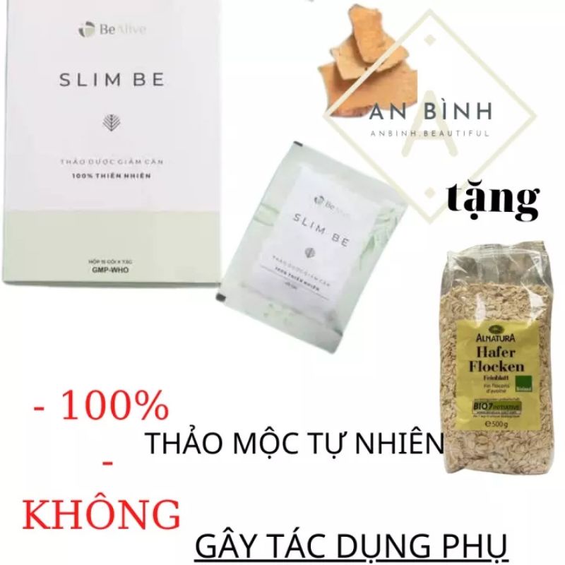 Trà detox giảm cân SLIM BE của BEALIVE