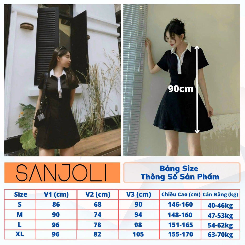 Váy Polo Nữ SANJOLI Đầm Công Sở Trẻ Trung Thun Suông Ôm Body Thiết Kế Cao Cấp Đi Chơi Dự Tiệc Cưới Đẹp Sang Trọng VD024 – SANJOLI ,SKU : >>>🇻🇳 Top1Vietnam 🛒>>> shopee.vn 🇻🇳🇻🇳🇻🇳🛒🛍🛒