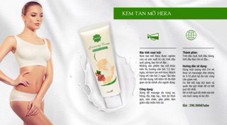 Kem tan mỡ Slimming