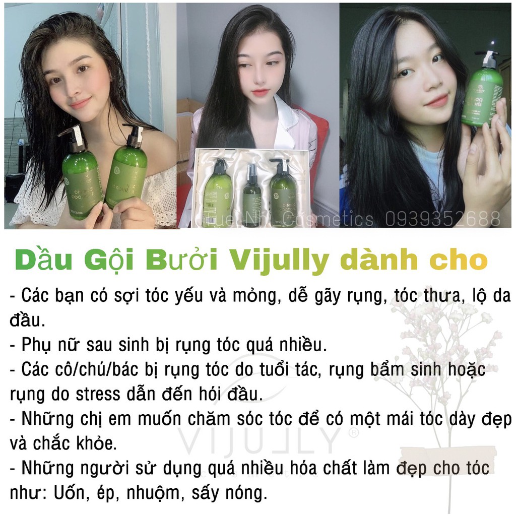 Dầu Gội Bưởi Ngăn Rụng Tóc VIJULLY