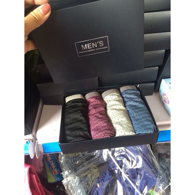 Set sịp đùi nam thông hơi siêu xịn Men's