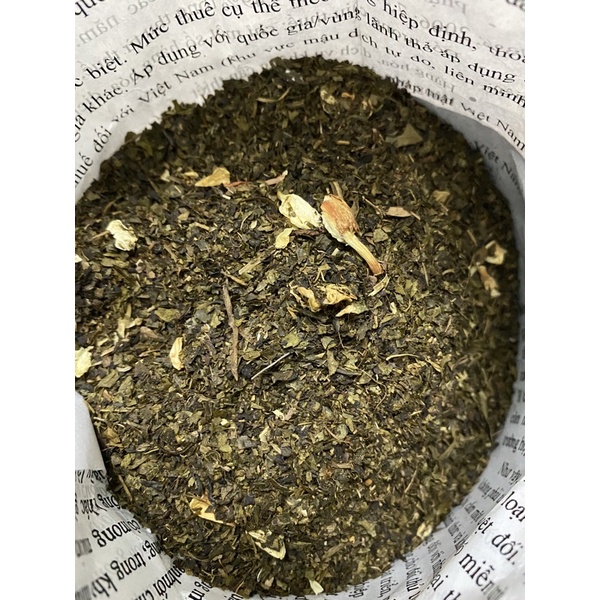 1kg trà xanh ướp lài - trà  lài, pha trà đá, trà tắc, chanh