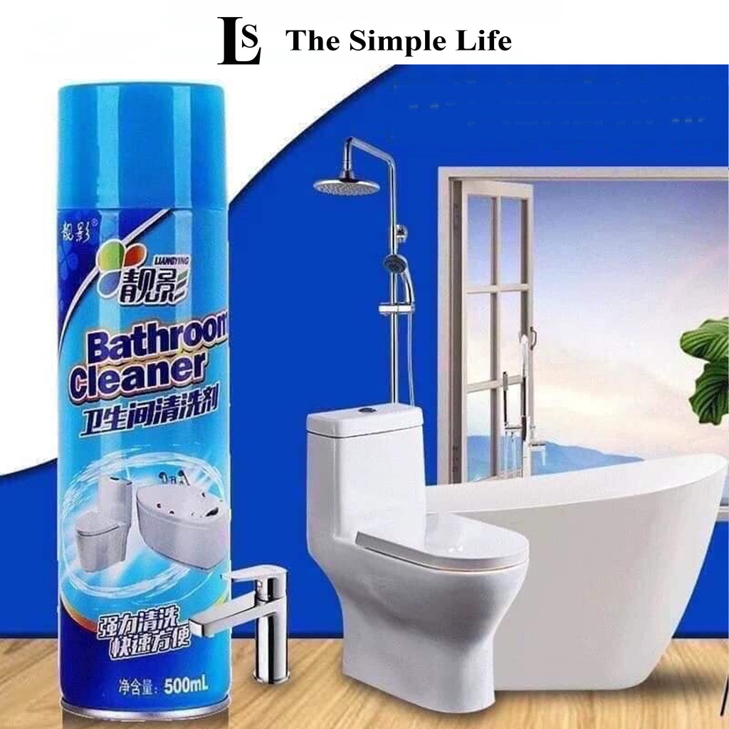 Bình xịt vệ sinh nhà tắm, chai xịt tạo bọt tuyết tẩy rửa nhà vệ sinh đa năng siêu sạch Bathroom Cleaner [CHÍNH HÃNG]