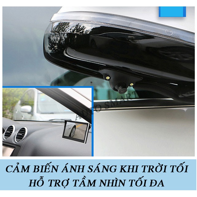 Camera 360 ô tô quan sát 4 hướng quanh xe (gồm Màn hình và bộ 4 camera). Bảo hành 1 năm | BigBuy360 - bigbuy360.vn