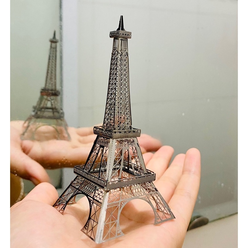 DIY Mô hình kim loại tháp Eiffel tự lắp ráp
