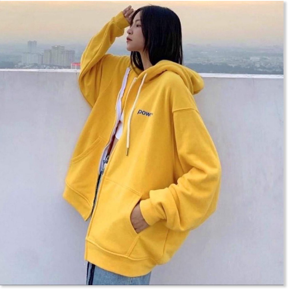 [FREESHIP TOÀN QUỐC] Áo khoác nữ form rộng, áo hoodie nữ form rộng có dây kéo tay cánh dơi