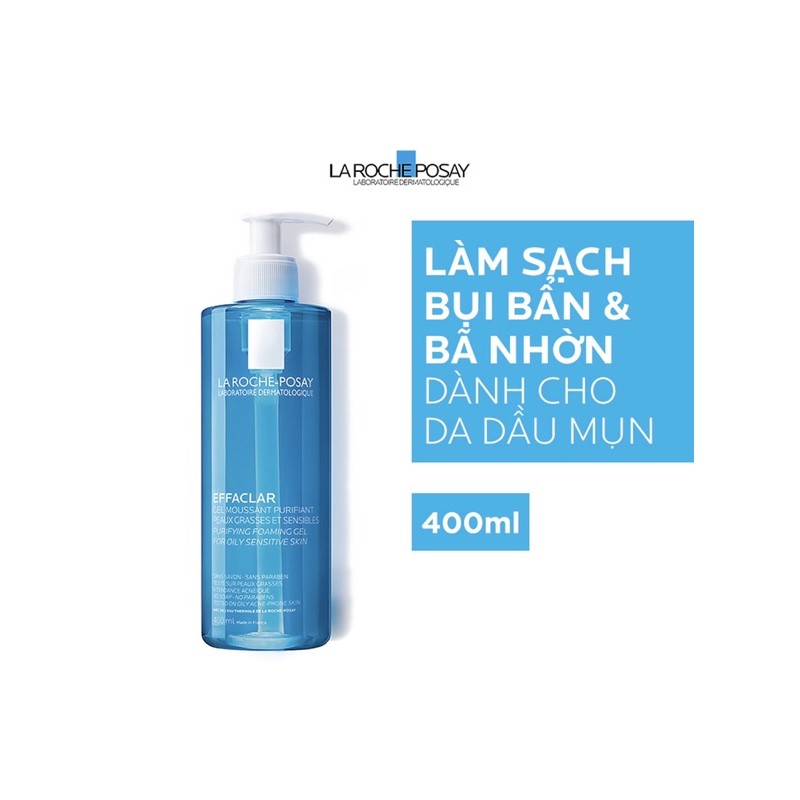 sữa rửa mặt La roche posay 50ml (có tem chính hãng)