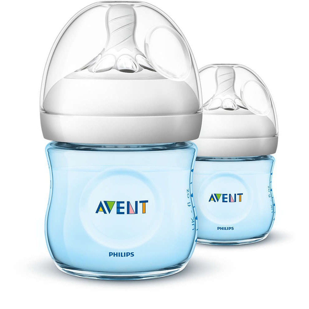 Bình sữa Philips Avent Natural xanh 125ml