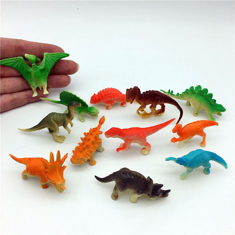 Bộ 12 khủng long 6-8 cm