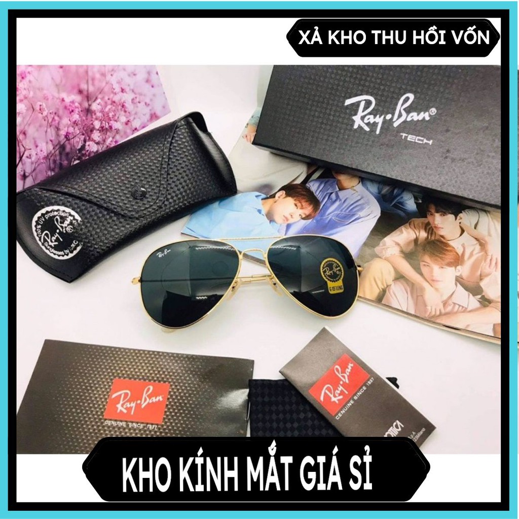 Kính Mắt Thời Trang Unisex Rayban Cao Cấp Nhiều Mẫu chống xước KMTB