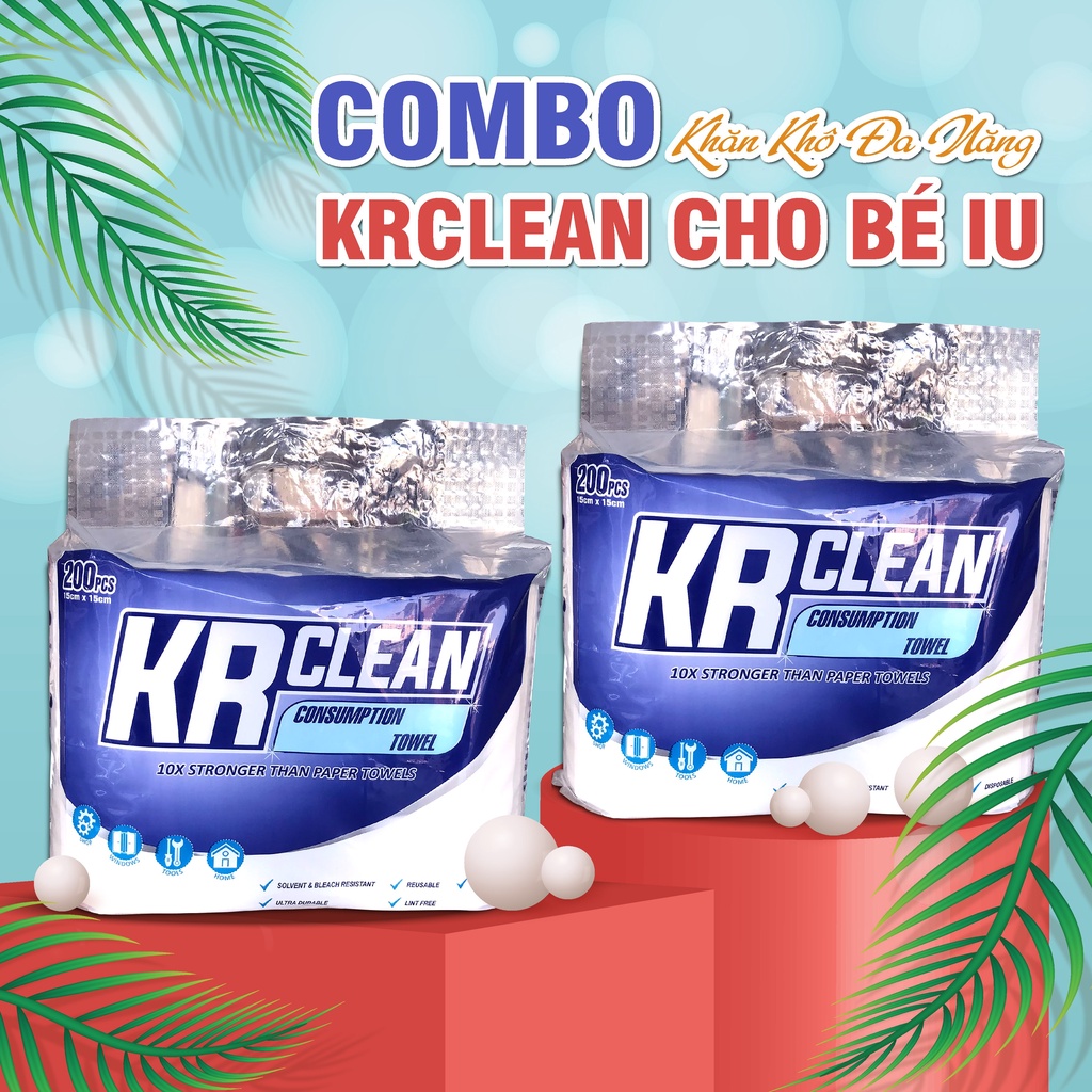 [MUA 1 TẶNG1] Combo Gồm 2 Gói khăn lau đa năng tím 400 tờ  - Khăn lau đa năng siêu thấm loại dày vải không dệt Alex