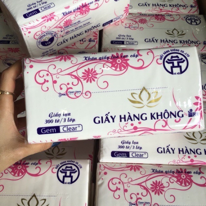GIẤY RÚT LỤA CAO CẤP 300 TỜ 3 LỚP MỀM MỊN VÀ DAI- HÀNG CHUẨN CTY