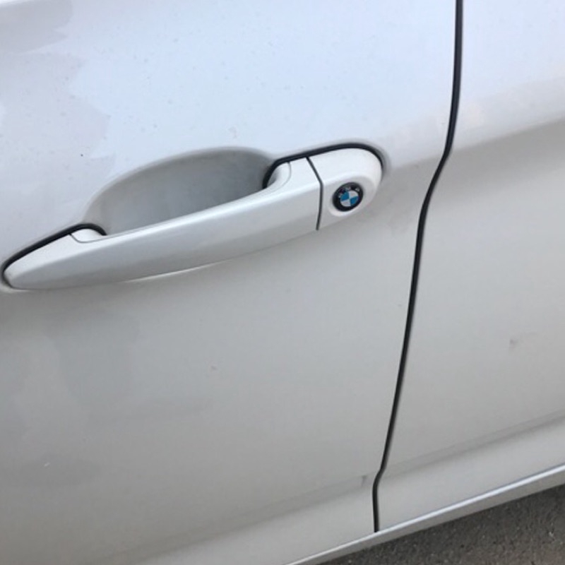 Bộ 2 / 4 Miếng Dán Logo Chữ M 15MM Bằng Hợp Kim Nhôm Trang Trí Cửa Xe Hơi BMW F25 E71 X1 X2 X5 X3