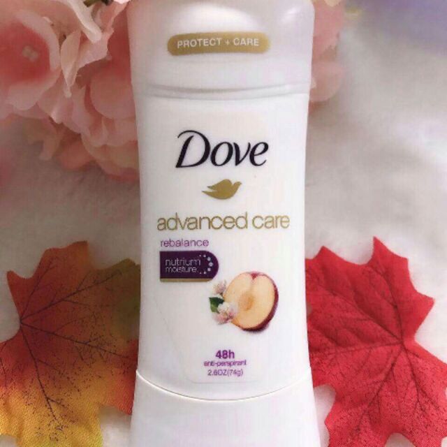 Lăn Khử Mùi Dạng Sáp Dove Advanced Care Cleartone 48h (Hương Hoa Đào)