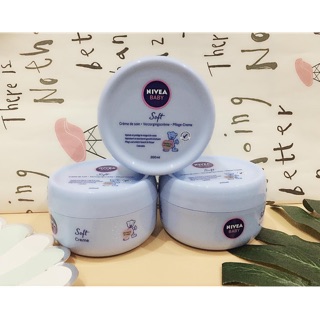 [Nội địa Đức] KEM DƯỠNG DA NIVEA BANY SOFT CREME 200ml CHO BÉ SƠ SINH