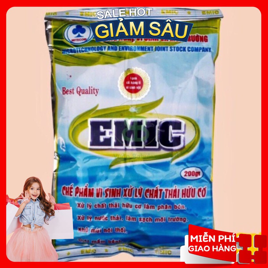 Chế phẩm ủ phân, khử mùi hôi EM ( EMIC) ( Hàng Loại 1 )