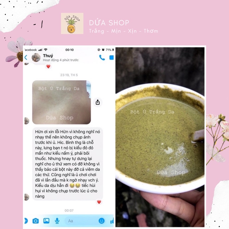 Bột Ủ Trắng Da Body Dứa Shop - Làm sạch da, Tắm Trắng, Dưỡng Ẩm, Mang đến làn da body mướt mịn | BigBuy360 - bigbuy360.vn