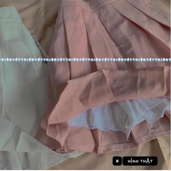 Chân váy tennis xếp ly Chân váy ngắn chữ A lưng cao có quần trong chống lộ trẻ trung năng động | BigBuy360 - bigbuy360.vn
