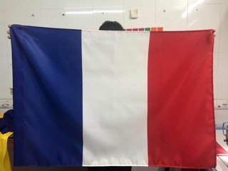Cờ quốc kỳ Pháp 80cm x 120cm