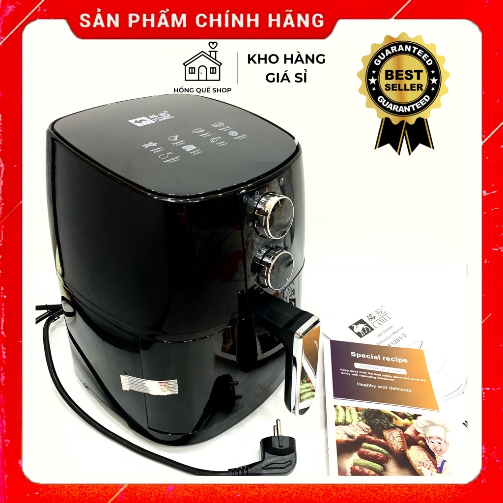 [BẢO HÀNH] Nồi Chiên Không Dầu Camel 5L