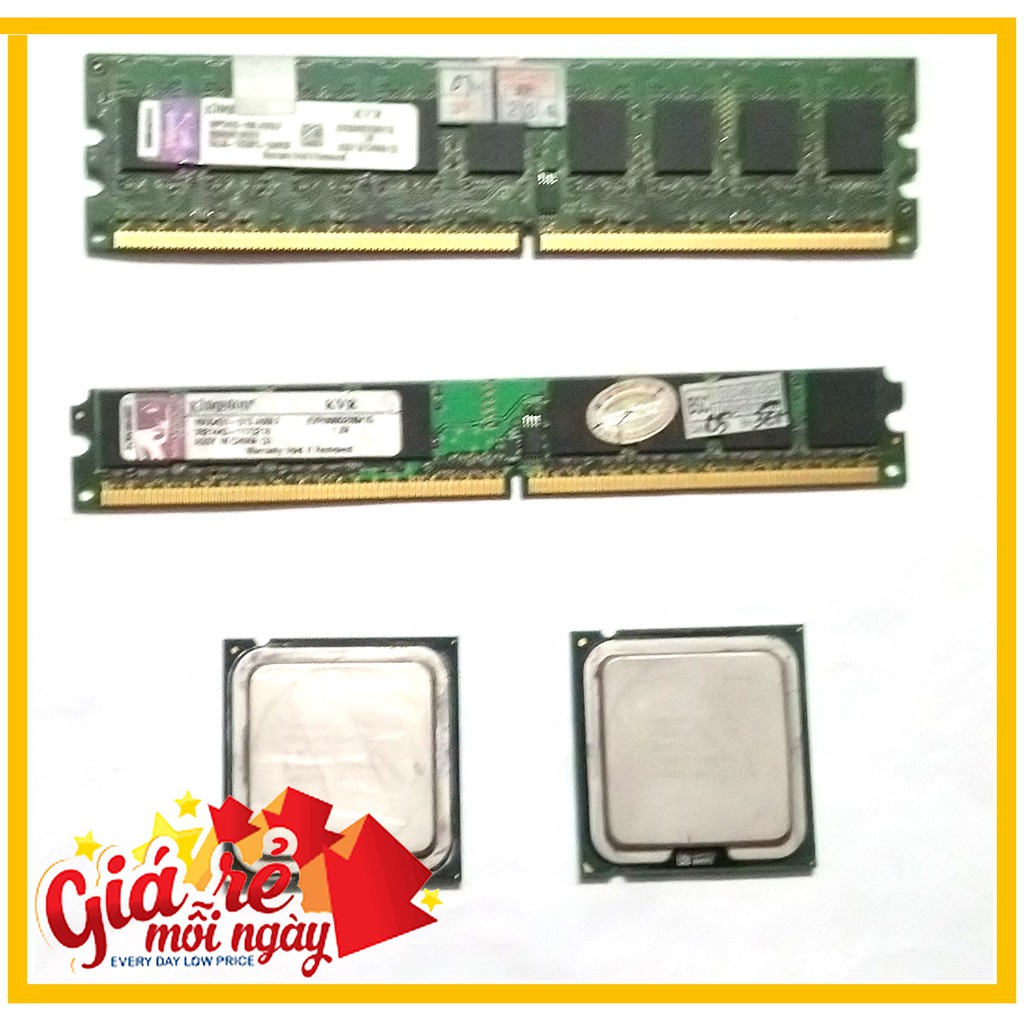 Combo nguồn 500W, Ram DDR2 1GB cho main 945, G31, G41