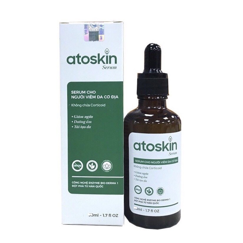 ATOSKIN SERUM [Chai 50ml] - Serum dành cho người da cơ địa dị ứng [atokin]