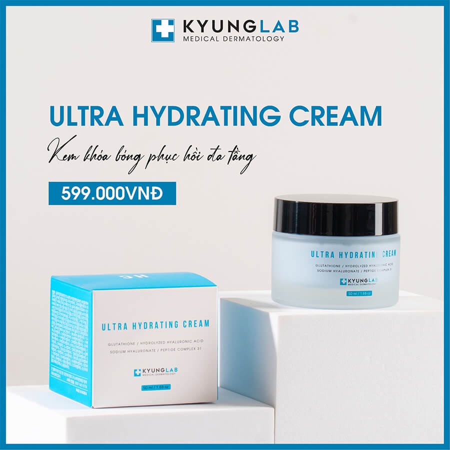 Kem dưỡng ẩm phục hồi đa tầng cho mọi loại da KYUNG LAB ULTRA HYDRATING CREAM 50ml