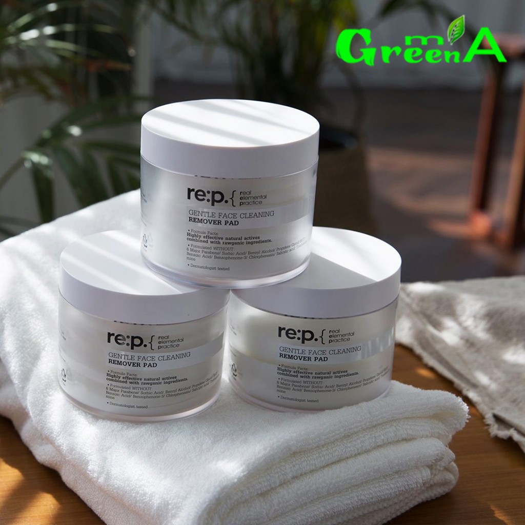 Tẩy Trang RE:P Gentle Face Cleaning Remover Pad Nhẹ Dịu Dành Cho Da Nhạy Cảm 70 Miếng [NHẬP KHẨU CHÍNH HÃNG] | BigBuy360 - bigbuy360.vn