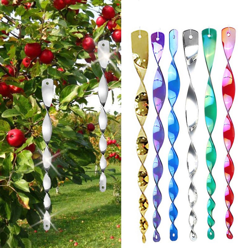 Set 6 Dụng Cụ Đuổi Chim Dạng Xoắn Ốc Tiện Lợi Sự Bảo Vệ