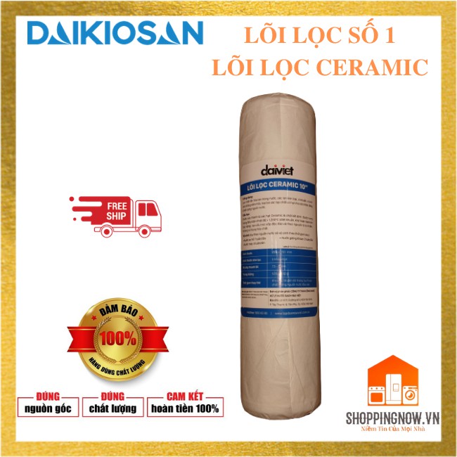 - Lõi Lọc Ceramic, Lõi Lọc Sứ Đại Việt Dùng Cho Máy Lọc Nước DAIKIOSAN, Máy Lọc Nước MAKANO Giá Rẻ