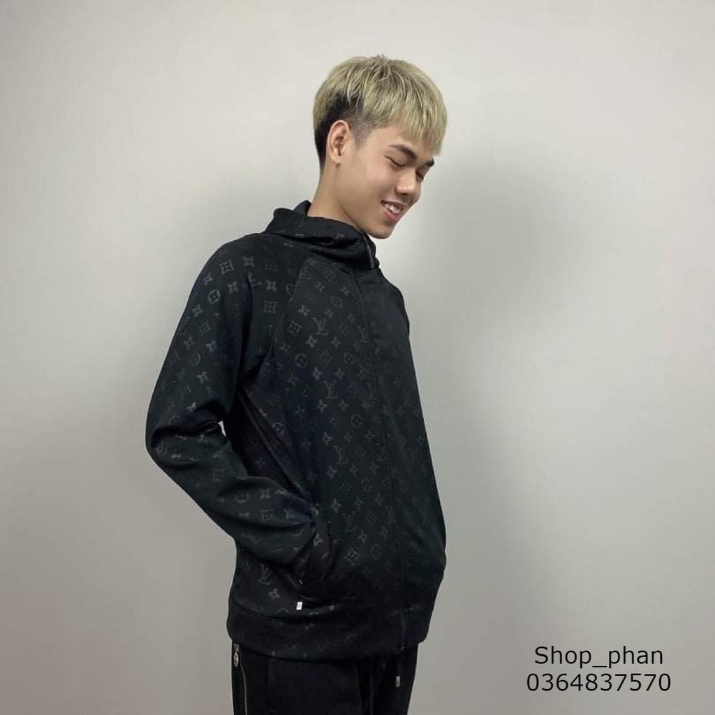 Áo Chống Nắng Dập Vân Nam Chất Umi 2 Túi Khoá Kéo Trẻ Trung Thời Trang