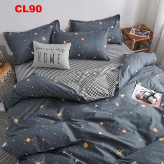 Set chăn ga gối Cotton poly bộ 4 món CL90 hàng đẹp Loại 1 nhập khẩu