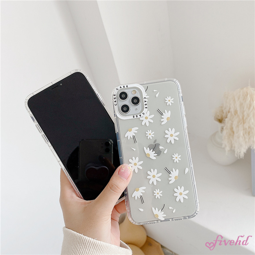 🌈Ready Stock🎁 Ốp điện thoại silicon mềm trong suốt chống trầy in hình hoa cúc cho Samsung A02s A42 A12 A21s A71 A51 A70 A50 A30 A20 J7 Prime | BigBuy360 - bigbuy360.vn