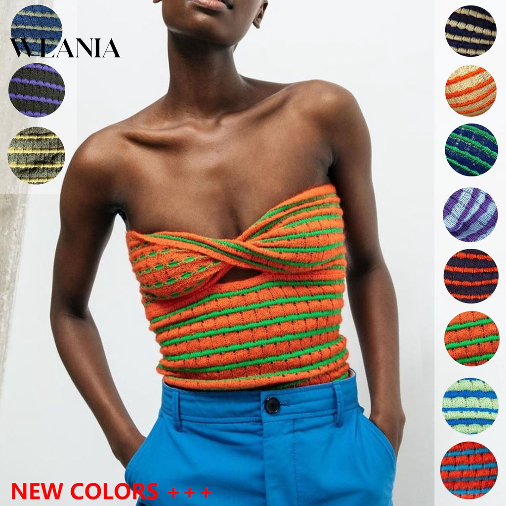 Áo Ống Khoét Vai Nhiều Màu Sắc Gợi Cảm D0325